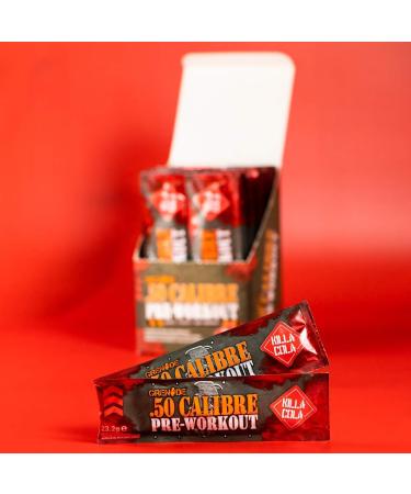 Grenade 50 Calibre Pre-Workout Devastation Sachets - Killa Cola Flavor | 50 Servings - Buy Online on GoSupps.com