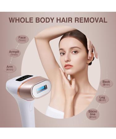 Pawhits 3 in 1 IPL Hair Removal Laser Device - Painless 5 Energy Levels for Men & Women - Face Armpits Legs - Buy Online on GoSupps.com