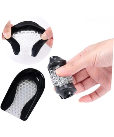 NOLITOY 2 Pairs Anti-Slip Silicone Heel Pads - Comfortable Half Yard Cushion for Pain Relief & Abrasion Protection - International Shipping Available - Buy Online on GoSupps.com