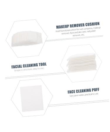 Healeved 8pcs Cotton Pad Eye Cleaning Wipes - Baby Wipes Facial Washing Pads Cosmetic Accessories - 11x10cm White - International Shipping Available - Buy Online on GoSupps.com