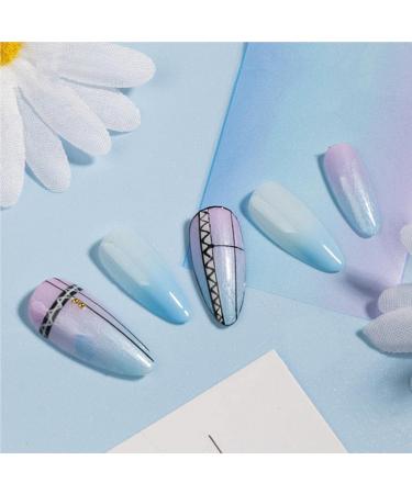 dijiusidy Lightweight Nail Foil Paper Nail Stickers Art Paper Decoration Beautiful Adjustable Exquisite Transfer Stickers Toenails - Buy Online on GoSupps.com