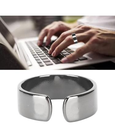 Magnetic Adjustable Rings for Weight Loss | Healing Metal Rings for Men & Women - Black - Buy Online on GoSupps.com