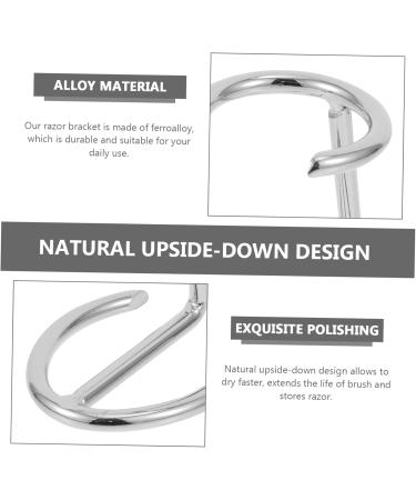 Angoily 1st Razor Holder Kit - Safety Razor Stand & Brush Keeper for Men | Premium Storage Solution - Buy Online on GoSupps.com