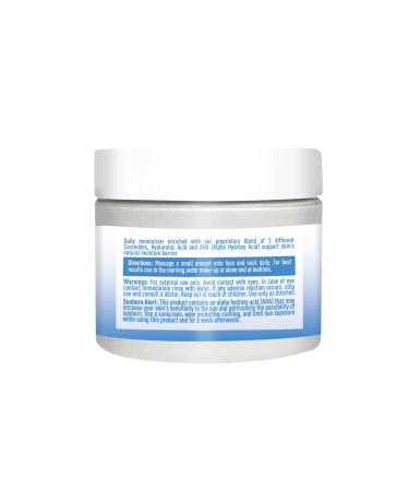 Desert Essence Moisturizing Ceramide Facial Cream - Vegan Gluten-Free Cruelty-Free - Nourish & Rejuvenate Sensitive Skin - Buy Online on GoSupps.com