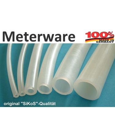 SiKoS High-Quality Food Grade Flexible Silicone Hose 25x33mm - Sold by the Meter | International Shipping Available - Buy Online on GoSupps.com