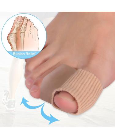 Hallux Valgus Correctors - Gel Toe Sleeves & Spacers for Big Toe | Buy Now! - Buy Online on GoSupps.com