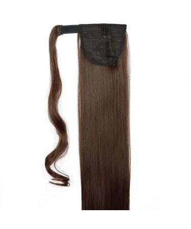 Buy Elailite 23 Ponytail Clip-In Hair Extensions - Smooth Medium Brown 120g - Affordable Quality Hair Extensions for All Hair Types - Buy Online on GoSupps.com