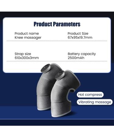KEDUODUO Heated Knee Massage Bag - Relieve Pain & Improve Comfort | International Shipping Available - Buy Online on GoSupps.com