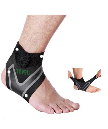 1 Pair-Ankle Brace Ankle Support for Women & Men, Ankle Wrap for Sprained Ankle, Plantar Fasciitis&Achilles Tendonitis, Ankle Injury Recovery from Sports, Adjustable Strap for Ankles, 1 Size Fits Most