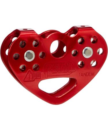Petzl Roll Tandem Red - High-Performance Tandem Pulley for International Shipping | Buy Now - Buy Online on GoSupps.com
