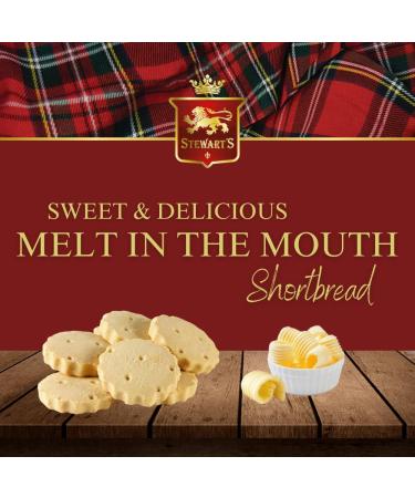 Stewart's - Barn Owl Shortbread Gifting Tube (150g) - Traditionally Made Luxury Scottish Shortbread Delicious Melt-in-Mouth Biscuits Ideal Grab Sized Treat to Share 40 Years Heritage - Buy Online on GoSupps.com