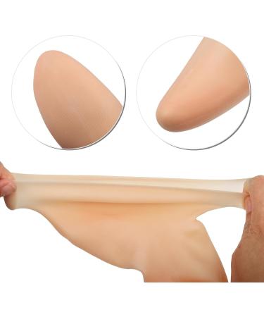 VOCOSTE 1 Pair Moisturizing Gel Socks Cracked Foot Care Protector Ankle Silicone Socks Beige L Size - Buy Online on GoSupps.com