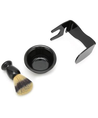 Shaving Bowl & Stand Set - Premium ABS Shaving Brush Kit | Perfect Birthday & Father's Day Gifts for Men - Buy Online on GoSupps.com