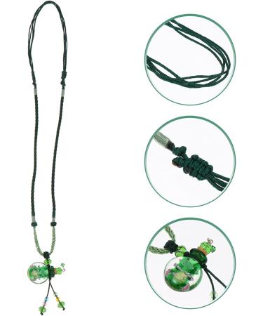 Abaodam 2pcs essential oil bottle necklace diffusers for essential oils essential oil diffuser jewelry Miss Greenx2pcs 30x2cmx2pcs - Buy Online on GoSupps.com