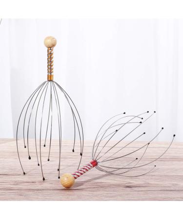 Vosarea Hand Scrubber Set - 6-Piece Spider Head Massager & Scratch Brush for Spa Relief - Random Colors - International Shipping Available - Buy Online on GoSupps.com