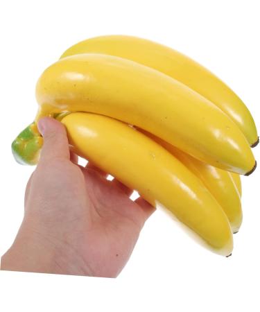 Ciieeo Simulated Banana Vegetable Banana Fake Vegetable Stapler Removers Scene Adornment House Decorations for Home Banana Ornament Fruit Toys Artificial Banana Emperor Banana Window Foam - Buy Online on GoSupps.com
