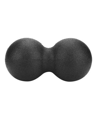 Kelepu massage ball 1 piece high-dichter Epp-yoga foam scooter massage ball soft foam massage tool for stress reduction of body muscles (Negro 24x12cm)