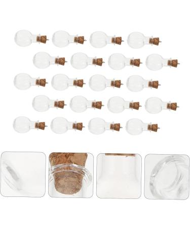 Zerodeko Storage Bottles 40 Pcs Mini Wishing Bottle Glass Bottle Cork Decorative Bottle Bed Room Decor As Shownx2pcs 2.8x2cmx2pcs - Buy Online on GoSupps.com