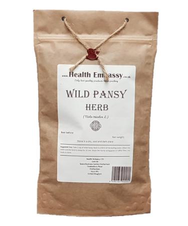 Wild Pansy Herb Tea | Viola Tricolor L | Pens es Herbe Tisane | Health Embassy (50g)