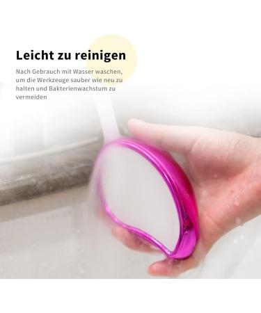 Med-Hand Crystal Hair Remover | Pain-Free Reusable Nano Hair Removal Tool for Body & Beauty (Pink) - Shop Now! - Buy Online on GoSupps.com