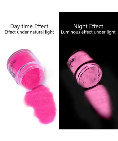 Saviland Glow in the Dark Dip Powder Nail Set - 10 Colors for French Manicure Nail Art, No Lamp Needed - Buy Online on GoSupps.com