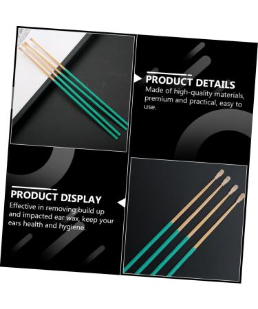 Gogogmee 10Pcs Ear Wax Pickers with Anti-Slip Handles Polished Lightweight Ear Cleaning Sticks and Itch Relief - Buy Online on GoSupps.com
