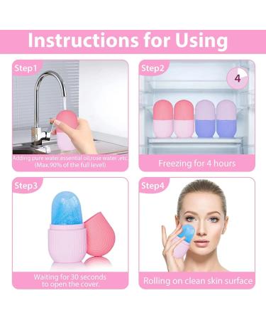 Ice Roller for Face | Reusable Facial Massager for Glow & Pore Tightening | Multi-Purpose Ice Treatment - Buy Online on GoSupps.com