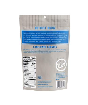 Kar's Nuts Roasted & Lightly Salted Sunflower Kernels Snacks - 6-Pack, 16 oz Resealable Pouch - Crunchy Sunflower Seeds, 1 lb Each - Buy Online on GoSupps.com