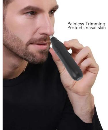 Nose Hair Trimmer | Painless 360 Electric Nose Clipper for Men & Women - Precision Grooming Everyday - Buy Online on GoSupps.com