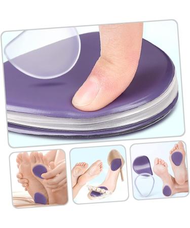 Healvian Forefoot Pads - 8 Pairs Anti-Slip Gel Inserts for Ladies' Purple Heels & Shoes - Comfort & Support for High Heels - Buy Online on GoSupps.com
