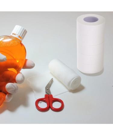 5 Rolls Pressure Sensitive Medical Tape - Portable Gentle Adhesion Perfect for Gauze Fixing & Medical Accessories - Buy Online on GoSupps.com