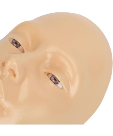 5D Silicone Makeup Practice Face Board for Full Face Training | Ideal for Artists & Beginners - White - Buy Online on GoSupps.com