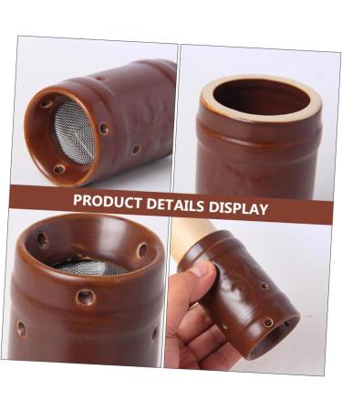 Beavorty Moxibustion Glass Cup - Smoke-Free Portable Moxa Scraper Pot & Vacuum Container for Home Use - Buy Online on GoSupps.com