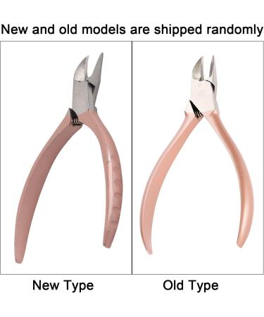 Nail Nipper Rose Gold Nail Art Decorations Picker Rhinestone Remover Nail Cutter Scissors Manicure Tools for Woman - Buy Online on GoSupps.com