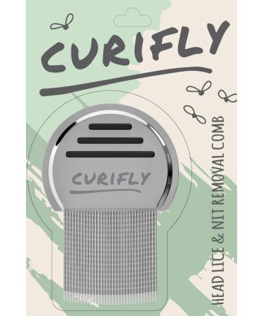 DID LICE STRIKE HAVE NO FEAR, CURIFLY IS HERE! Say Goodbye to Lice and Nits with Curiflys Stainless Steel Comb - Safe, Gentle, and Effective Lice Removal Tool for All Hair Types