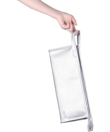Buwico Portable Travel Storage Bag for Dyson Airwrap Styler - Magnetic Closure PU Leather Waterproof & Durable Black (13.6x6.0x5.9 inch) - Buy Online on GoSupps.com