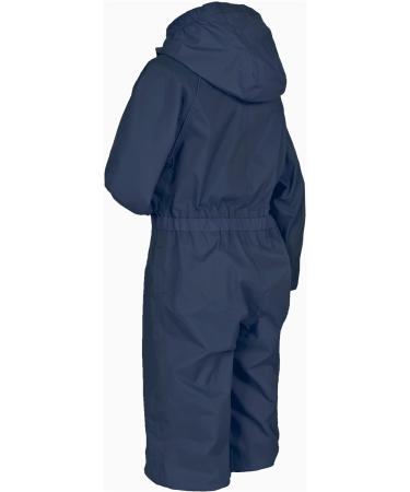Trespass Kids Button Rain Suit 7-8 Years - Navy | Unisex Waterproof Jacket & Pants - Buy Online on GoSupps.com