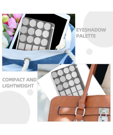 VILLCASE Lot de 2 Palettes de Maquillage Vides Magn tiques 24 Godets M talliques Noirs Support Compact pour Fards Paupi res pour Maquillage DIY et Retouches en D placement - Buy Online on GoSupps.com