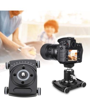 Mobile Camera Table Dolly with 360 Degree Swivel Ball Head - DSLR Rig Film Videography - Buy Online on GoSupps.com
