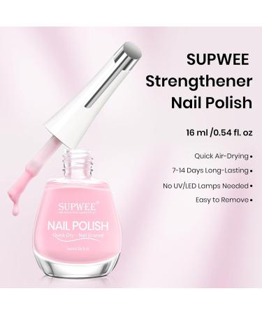 SUPWEE Nail Salon Nail hardener treatment for weak and brittle nails nail strengthening growth activator strengthening groove filler base coat repair nail care 16 ml - Buy Online on GoSupps.com