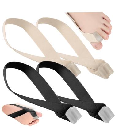 Toe Spreader for Overlapping Toes - 4 Elastic & Breathable Spacers Portable & Skin-Friendly Fits Shoe Sizes 40-45 - Buy Online on GoSupps.com