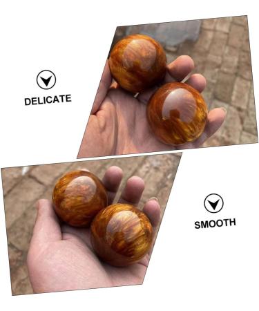 Healeeved 2-Piece Health Ball Yoga Tools | Exercise & Hand Massage Rolling Balls for Wellness & Decoration - Buy Online on GoSupps.com