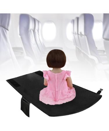 Colcolo Aircraft Footrest for Children | Toddler Aircraft Bed & Leg Support | Foldable & Compact Seat Cover | Travel Essential in Black - Buy Online on GoSupps.com