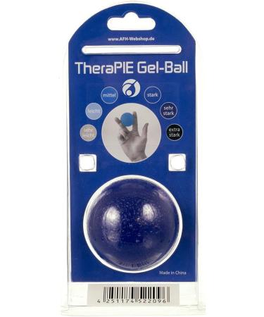 Therapy Gel Ball Hand Trainer | High Quality Finger & Hand Muscle Trainer | Anti-Stress Ball | Night Blue - Buy Online on GoSupps.com