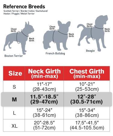 Joytale No Pull Dog Harness Reflective Pet Vest with Front Clip Adjustable Soft Breathable Harnesses with Easy Control Handle for Medium Dogs Training and Walking Red M M (Pack of 1) Red - Buy Online on GoSupps.com