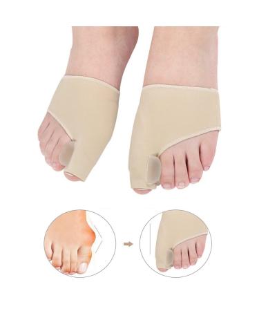 Symeas Big Toe Hallux Valgus Corrector Orthotics Foot Care Bone Thumb Plate Correction Pedicure Socks Bunion Straightener 35-40
