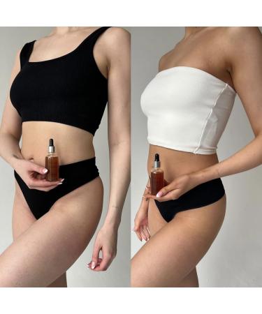 Tan Drops for Body - Illuminating Self-Tan Drops 1oz | Cruelty-Free Toxin-Free | Face & Body | Light/Medium | Year-Round Glow - Buy Online on GoSupps.com