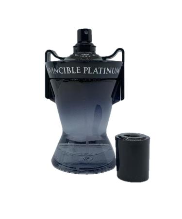 Invincible Platinum Men's Cologne 3.4 Fl. Oz. Eau de Toilette Spray - Buy Online on GoSupps.com