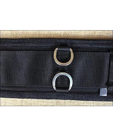 Weaver Leather 30-Inch Felt Lined Smart Cinch with Roll Snug Cinch Buckle - Black - Buy Online on GoSupps.com