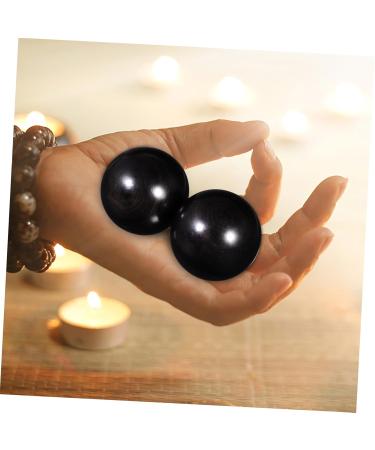 2nd Hand Wooden Massage Balls - Handball Stress Relief Exercise Tool | Chinese Rosewood Craft - Buy Online on GoSupps.com